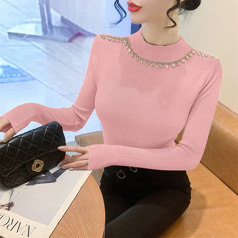 【tops】不規則 イレギュラーニットトップス　M27627