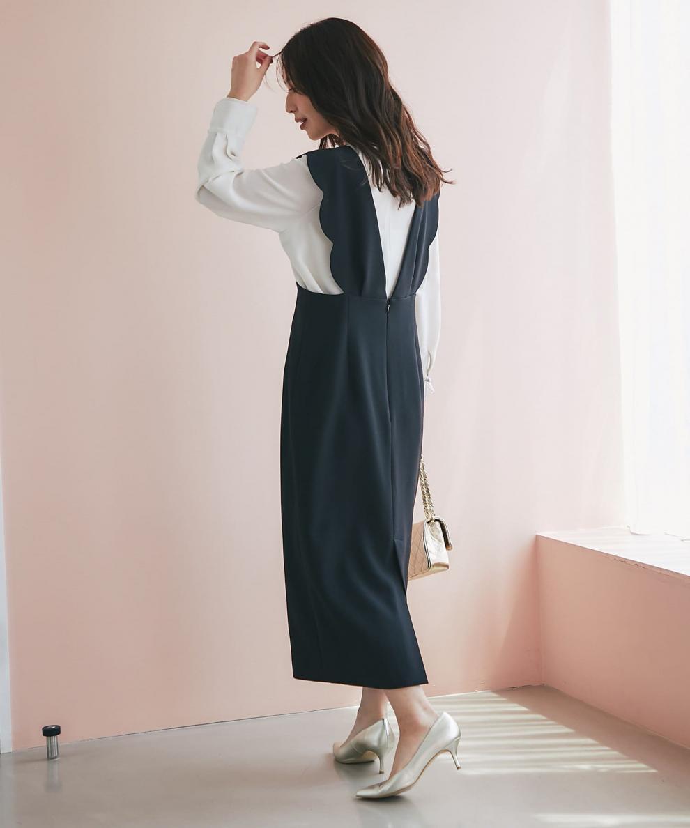 【dress】パールベストワンピース　M26117