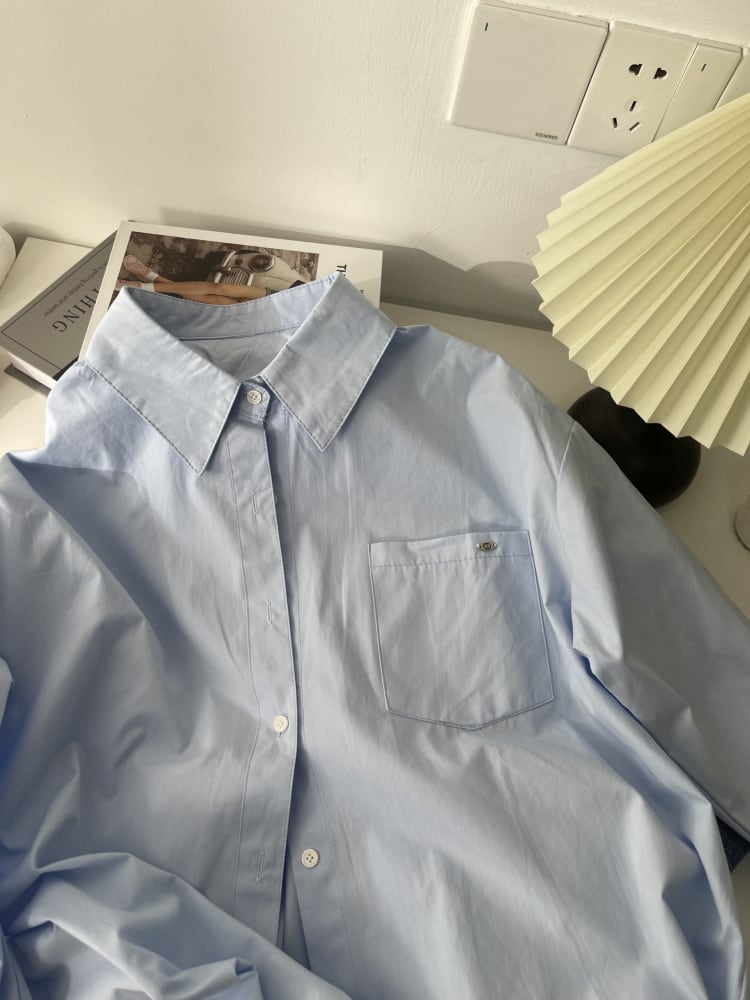 【tops】カラーシャツ　M29894