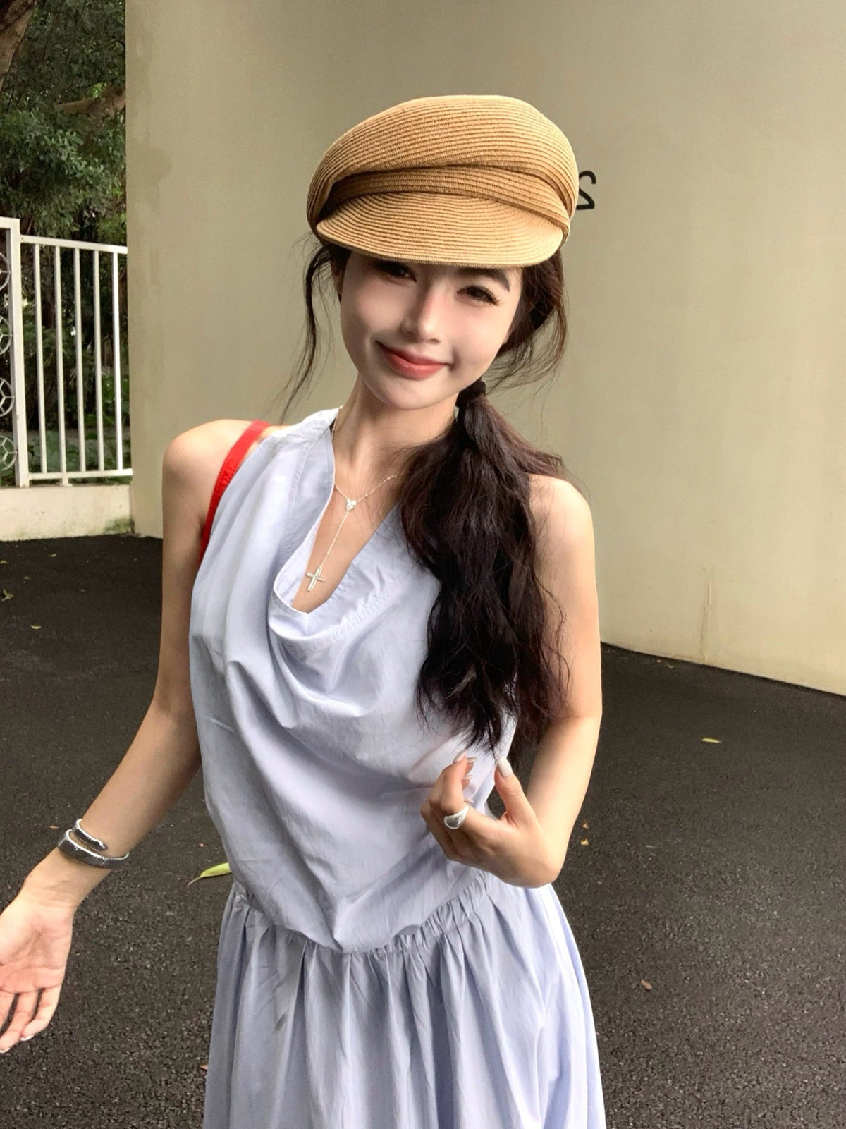 【dress】バックレスワンピース　M24358