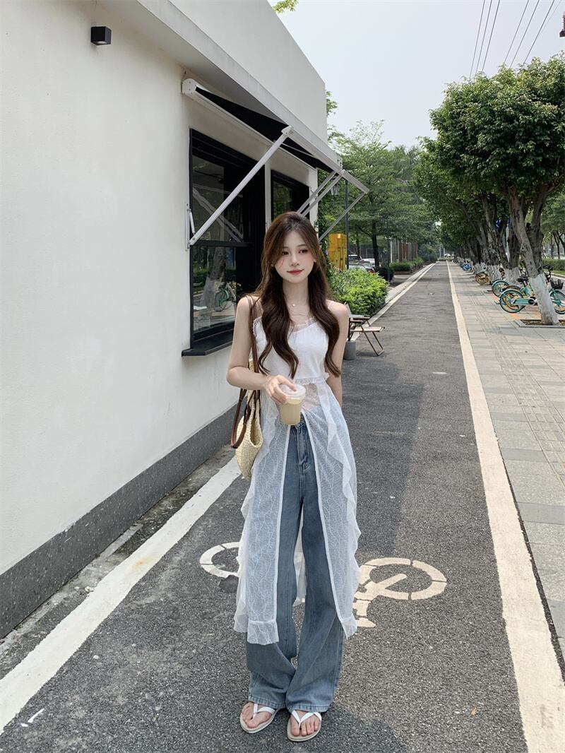 【dress】レースキャミワンピースG20354