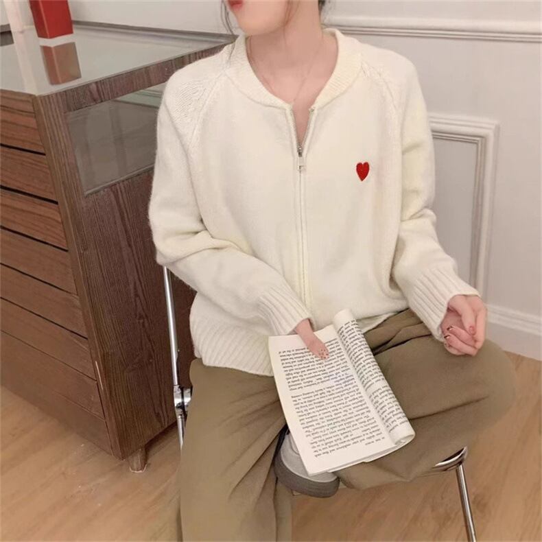 【outer】Wジップニットカーデ　M29015