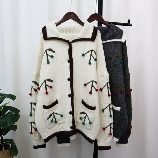 【outer】ニットカーデ　M25411
