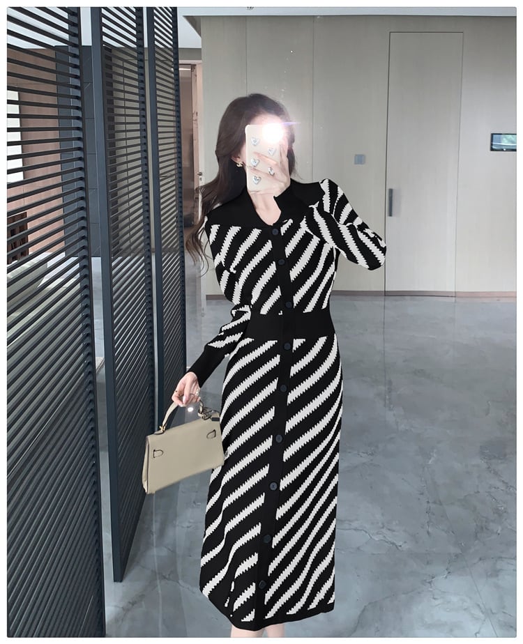 【dress】ニットワンピース　M28206