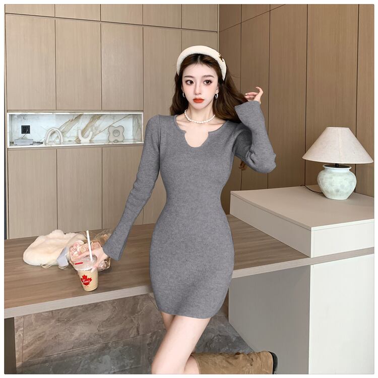 【dress】ニットワンピース　M28213