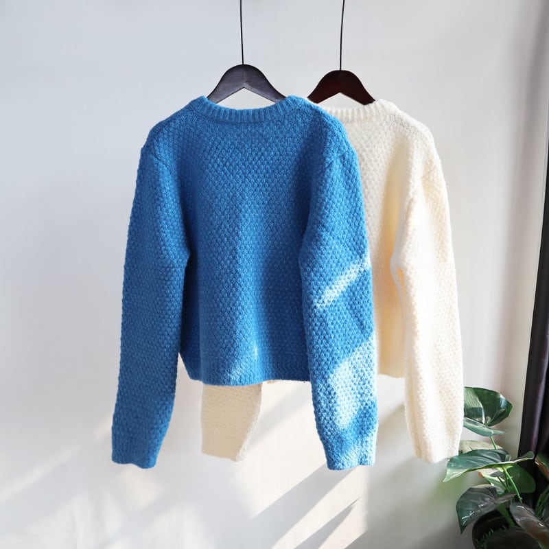 【outer】ニットカーデ　M27588