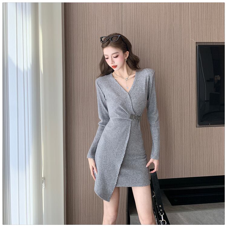 【dress】ニットワンピース　M18563
