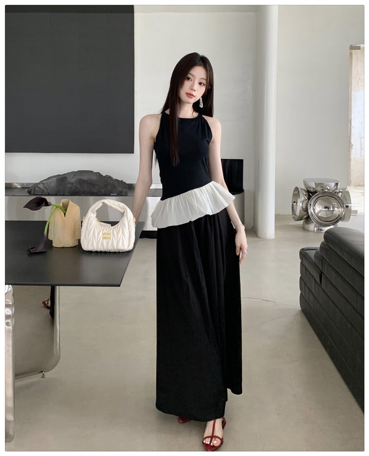 【set】ノースリーブトップス×スカートセット　M24161