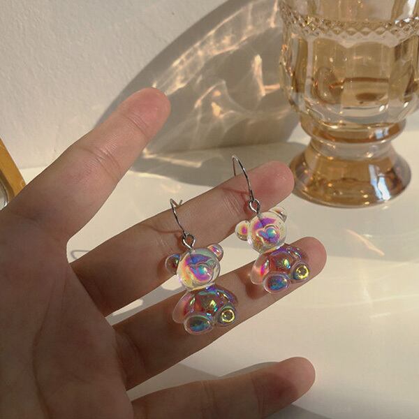 【小物】お手頃価格  ピアスシンプルスウィートキュートくまちゃん