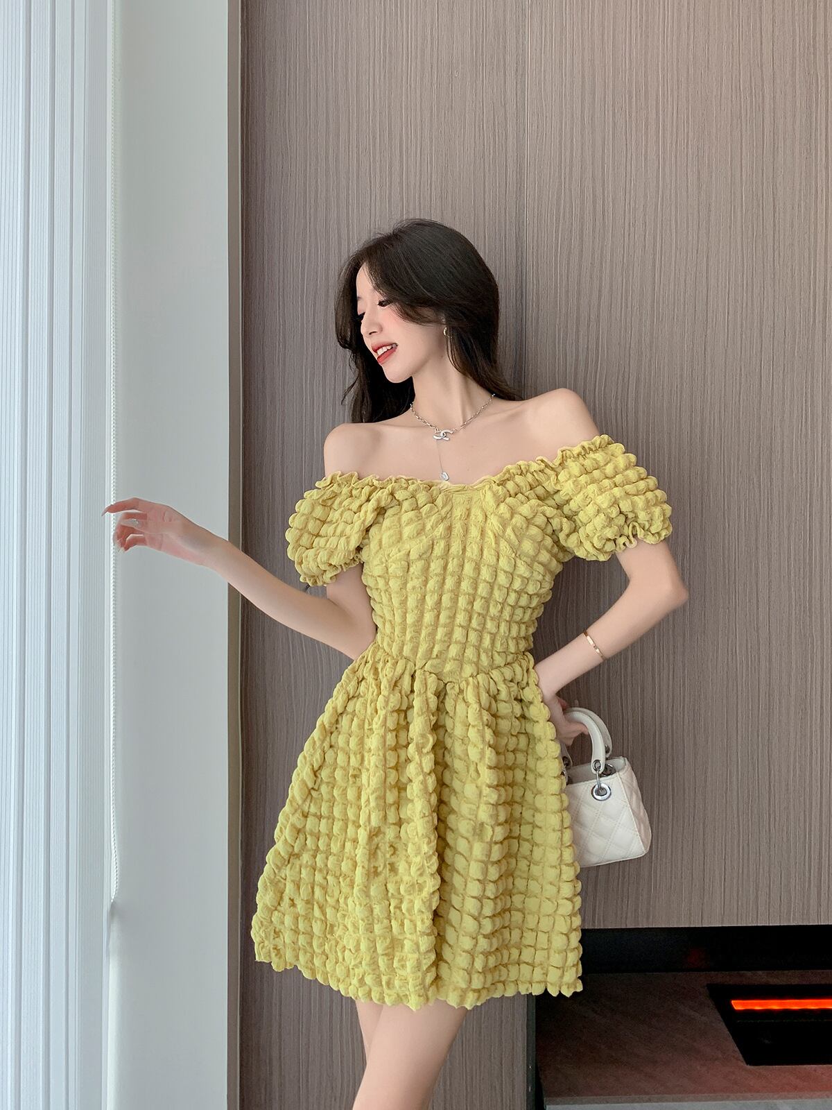 【dress】オフショルダーワンピース G20212