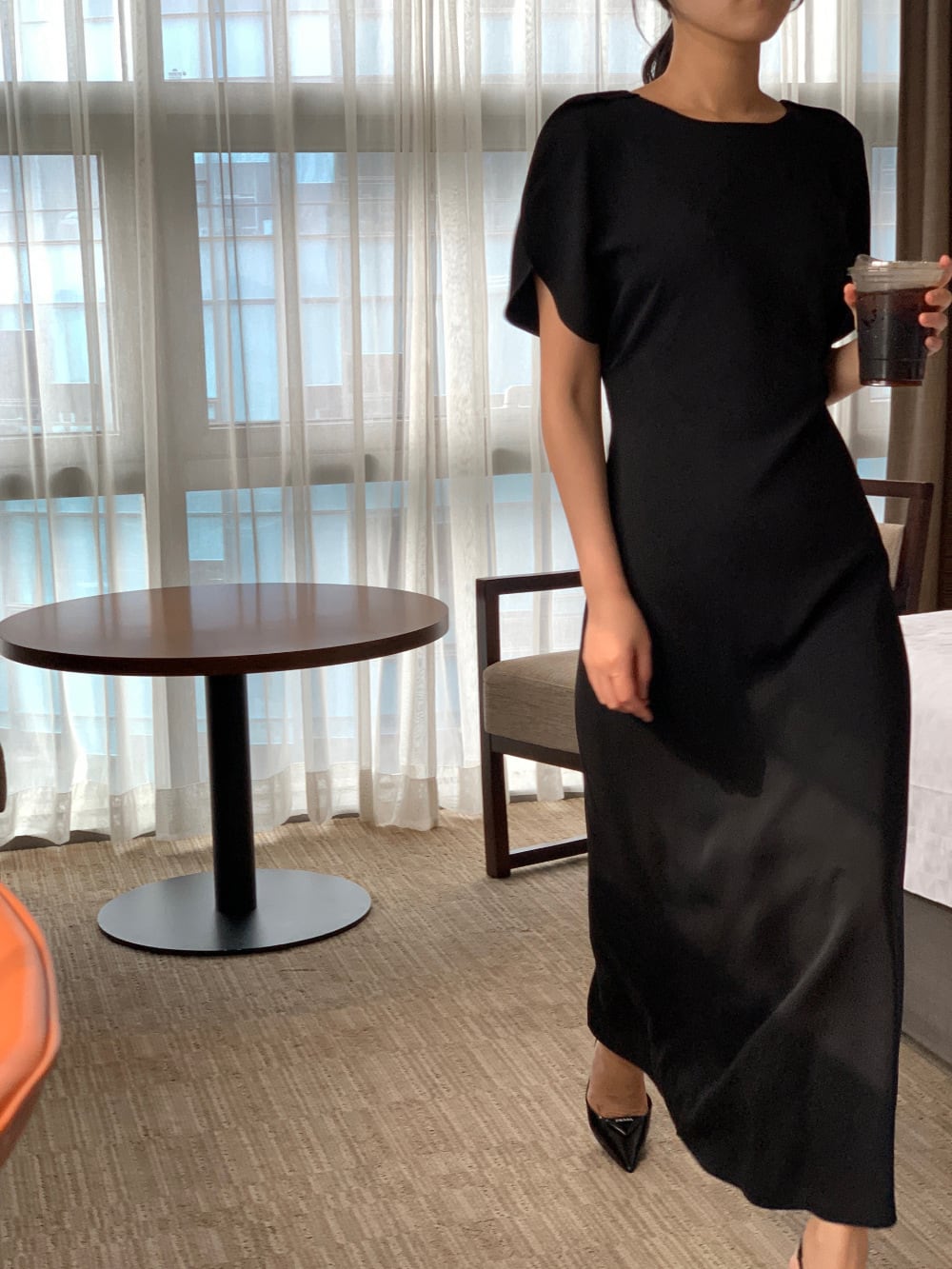 【dress】無地ワンピース　M24728