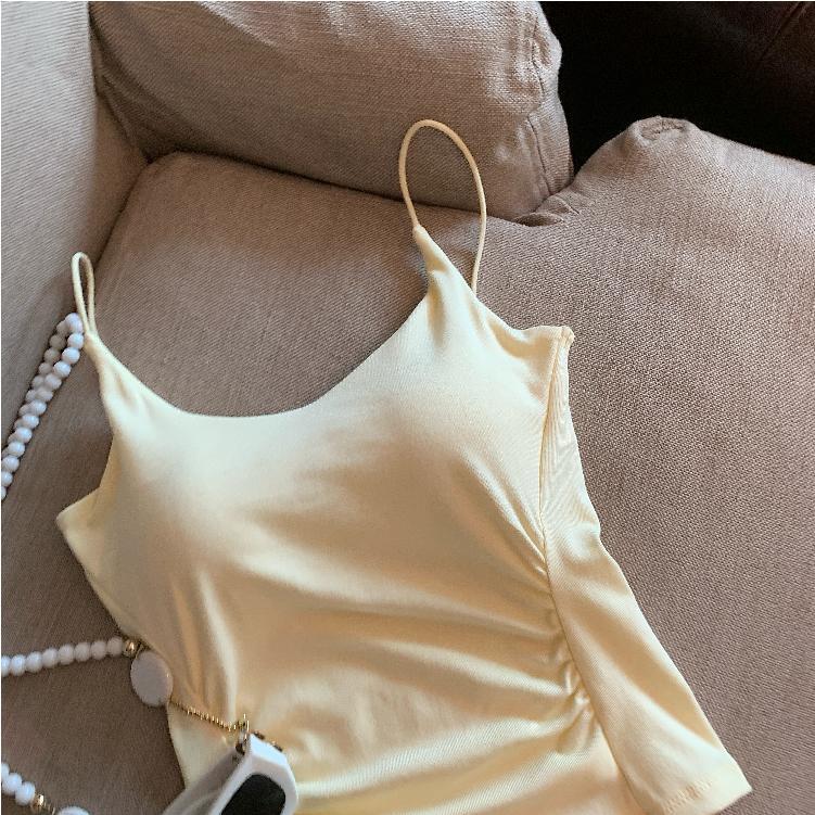 【tops】カップ付きキャミソール　M29526