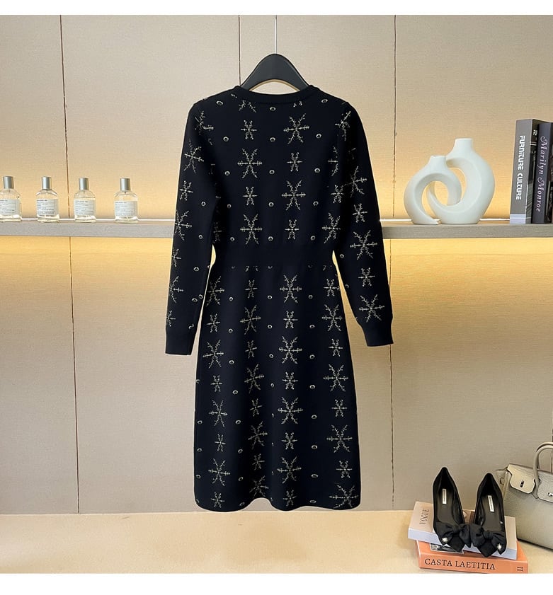 【dress】ニットワンピース　M27684
