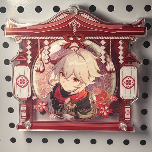 【GOODS】アクリル 58/65/75mm 缶バッジ 収納 ディスプレイスタンド Ｑ2153