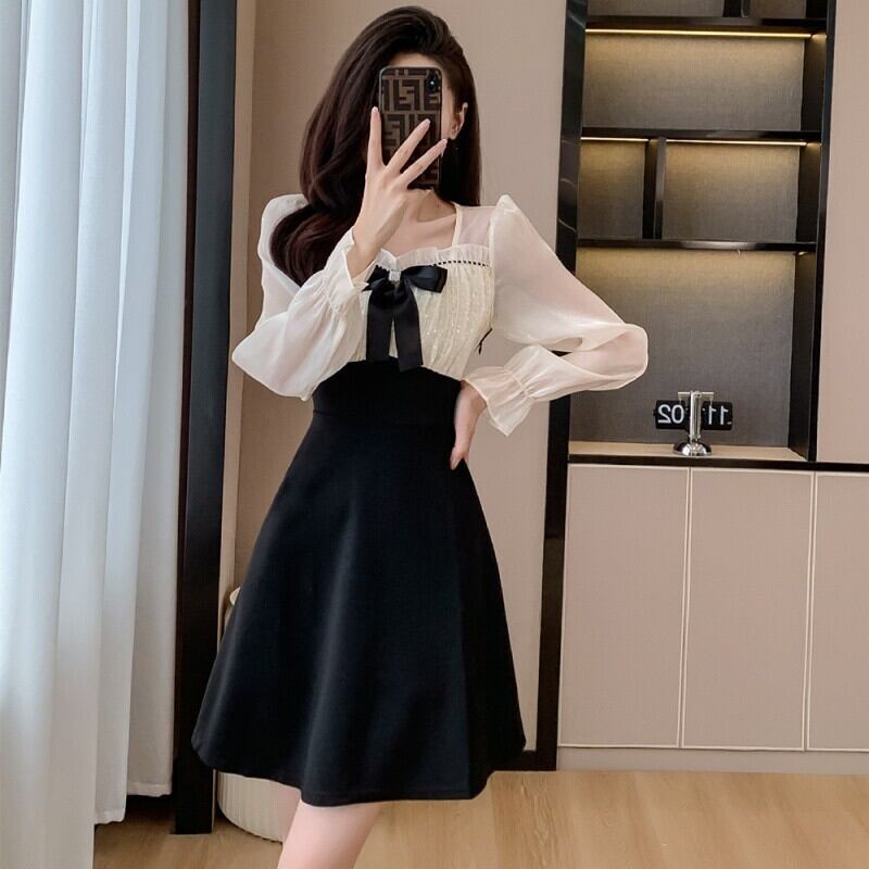 【dress】ドッキングワンピース　M18756