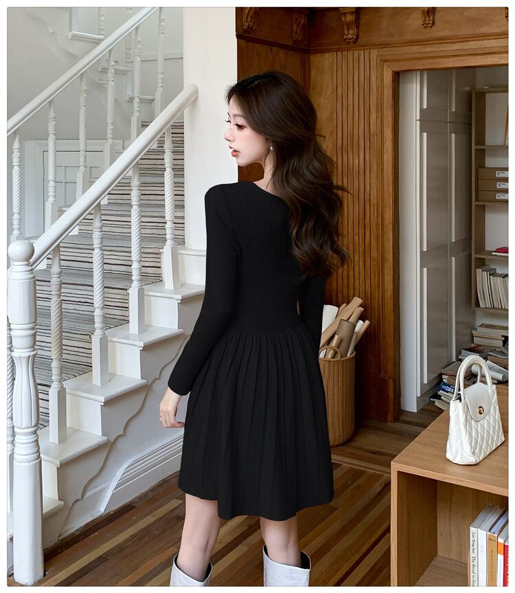 【dress】ニットワンピース　M25328