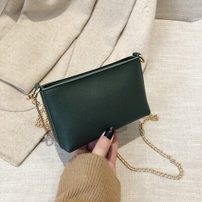 【小物】大活躍 高級感 ファッション定番無地肩掛け斜め掛けバッグ