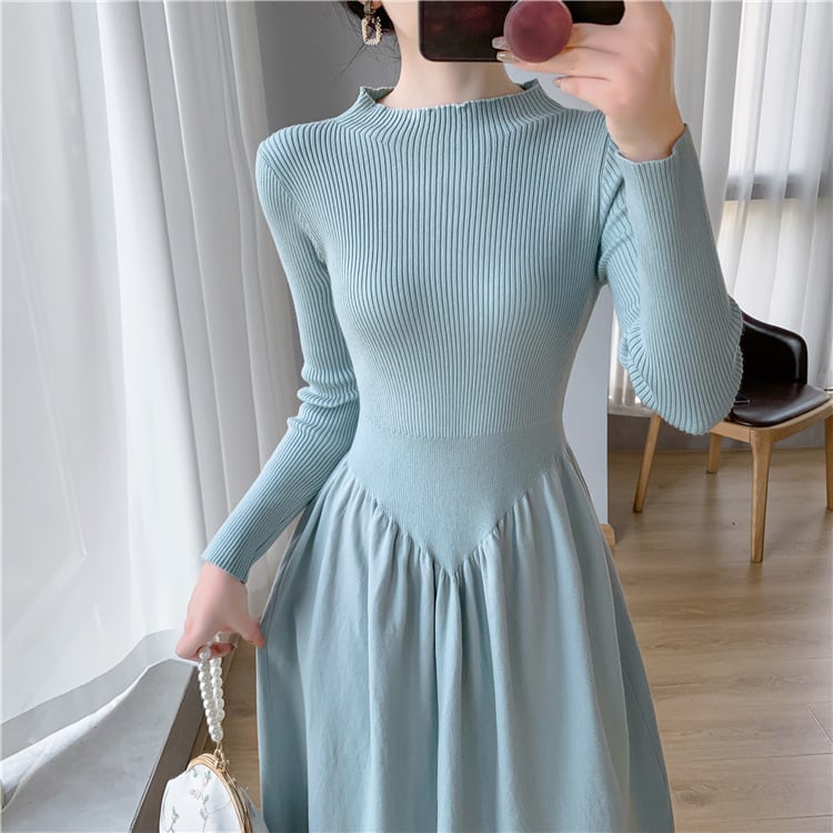 【dress】ニットワンピース　M26190