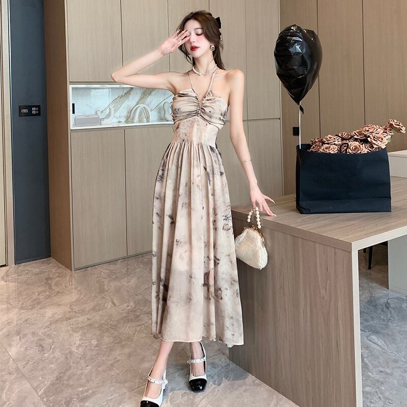 【dress】ホルターネックワンピース　M29997