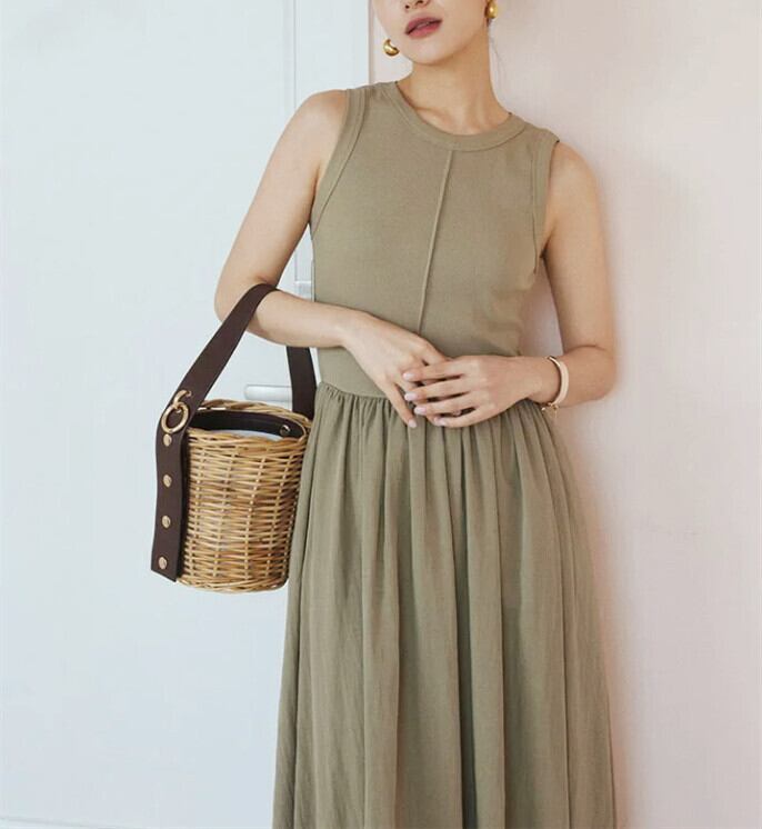 【dress】ノースリーブワンピース　M29754