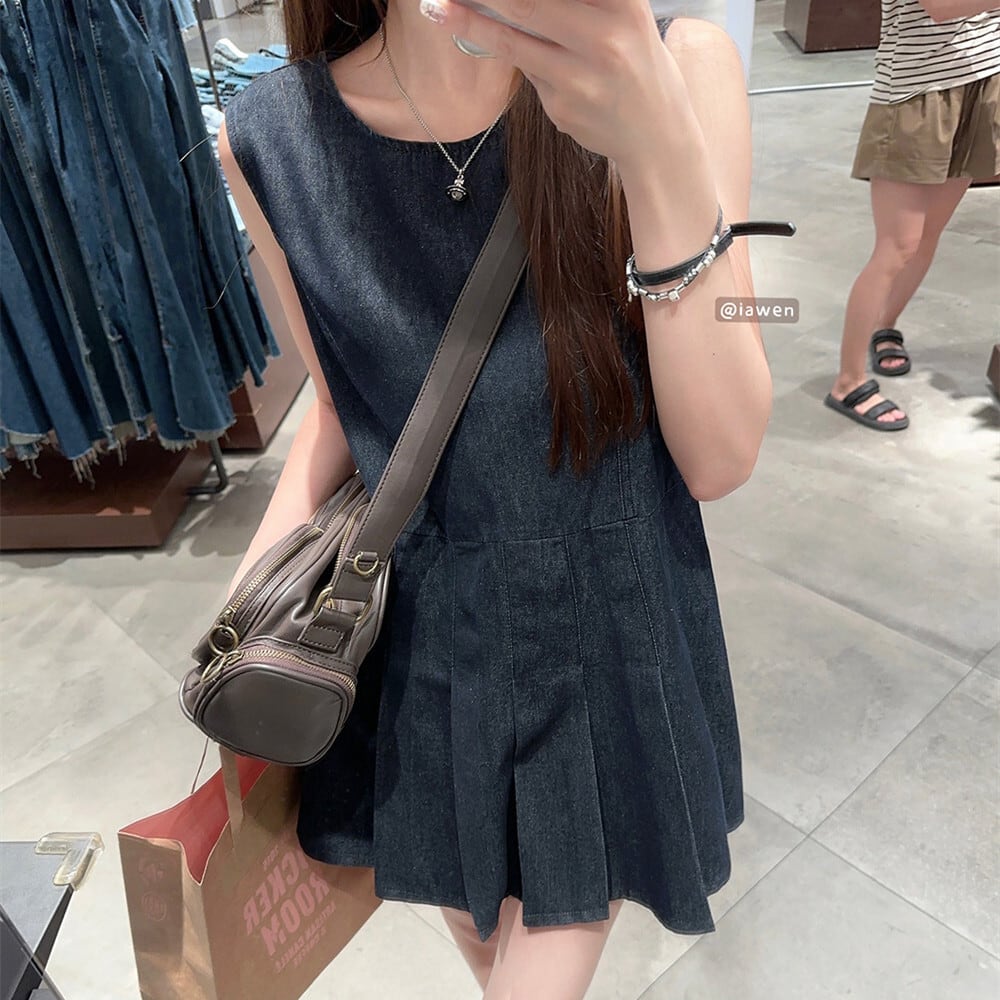【dress】ノースリーブワンピース　M24670
