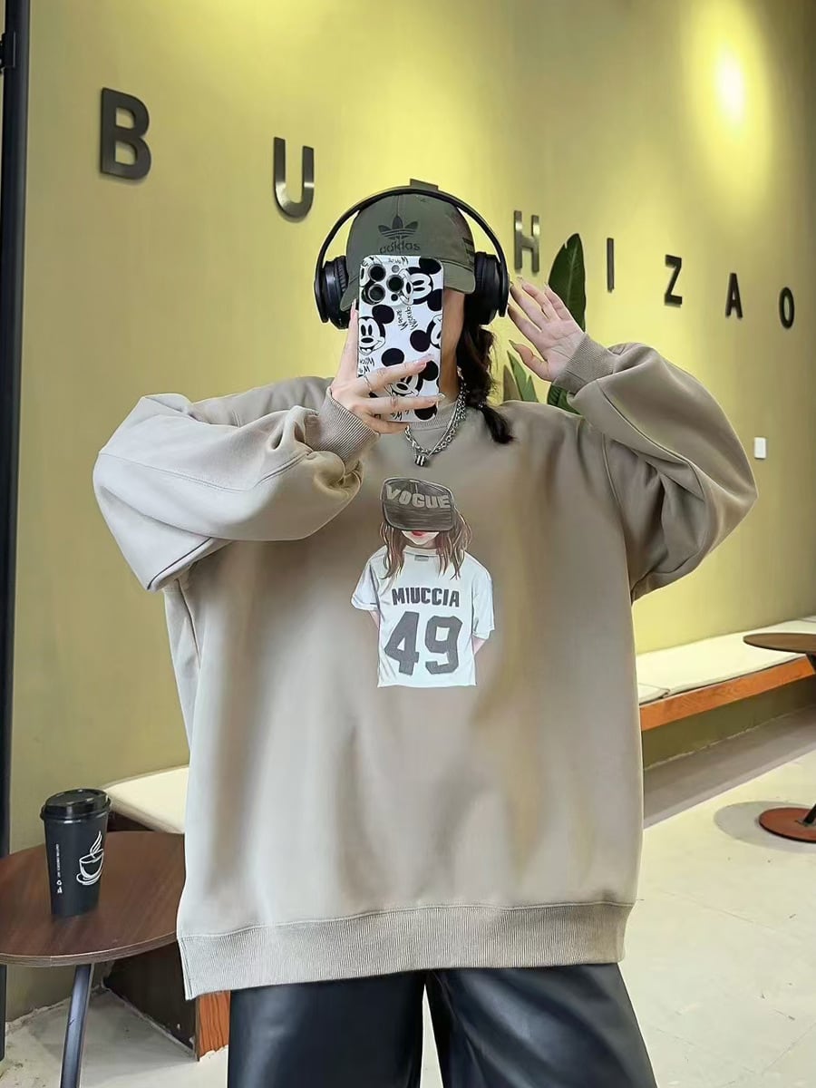 【tops】クルーネックスウェット　M25684