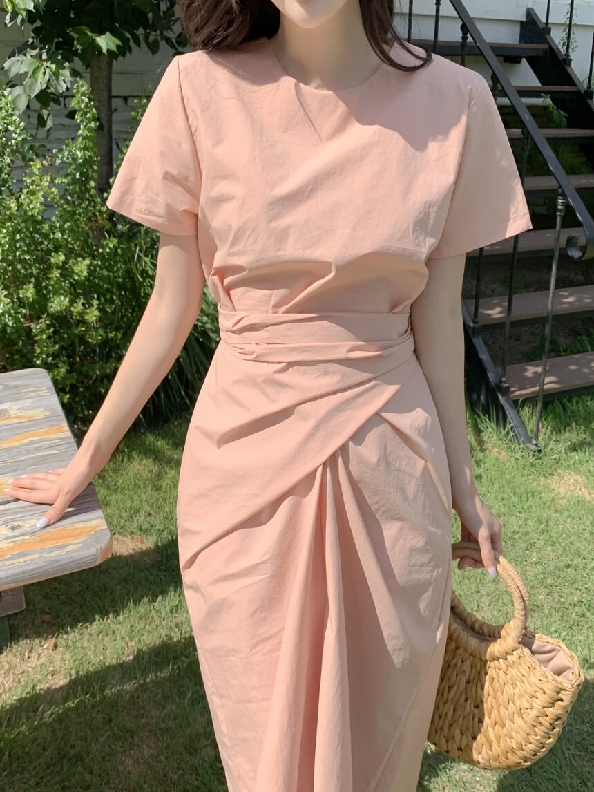 【dress】無地ワンピース　M24810