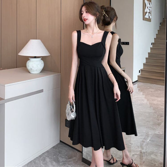 【dress】ギャザー サロペットワンピース G20461