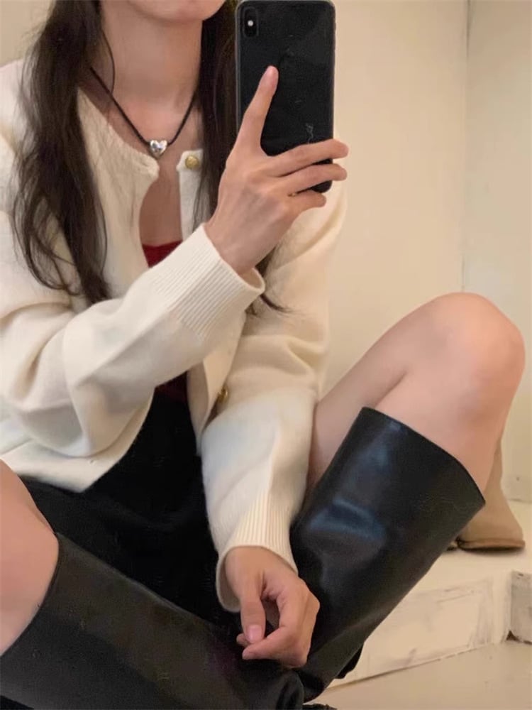 【outer】ニットカーデ　M25965