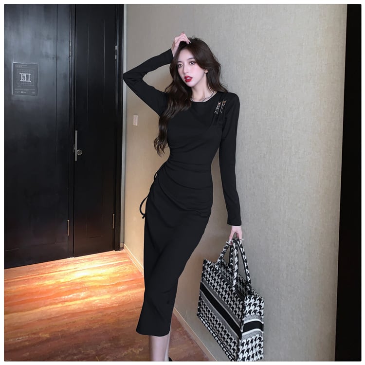 【dress】切り替えワンピース　M25348