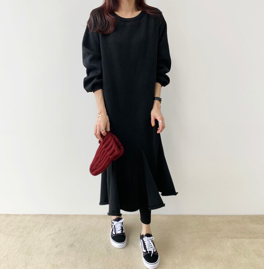 【dress】マーメイドカジュアルワンピース　M18662