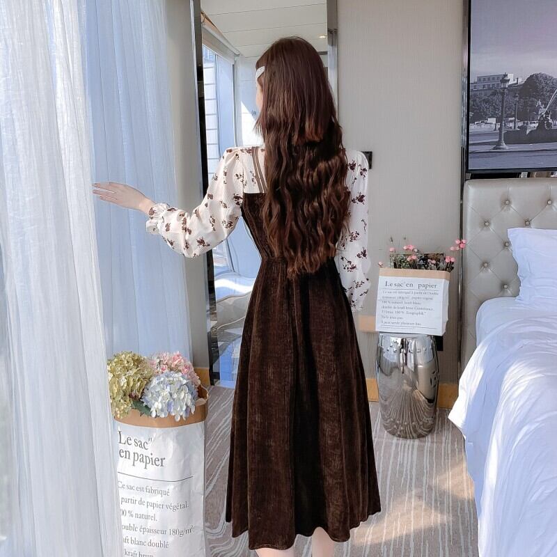 【dress】ドッキングデートワンピース　M18860