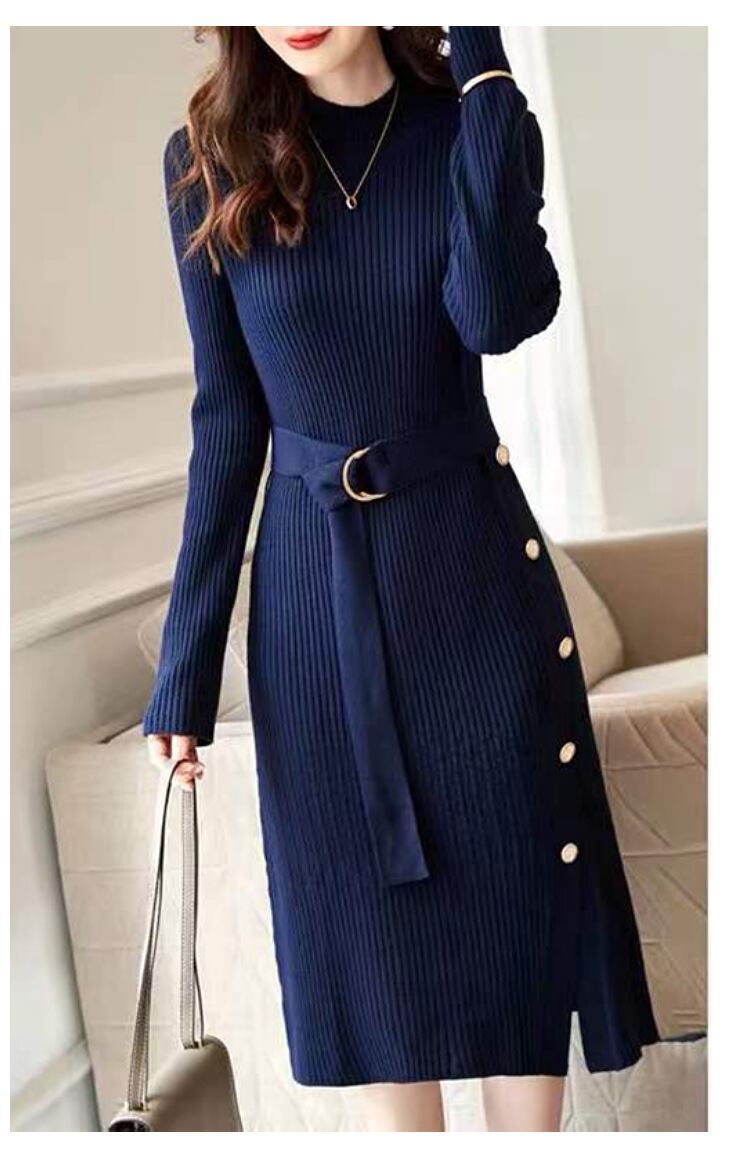 【dress】ニットワンピース　M18945