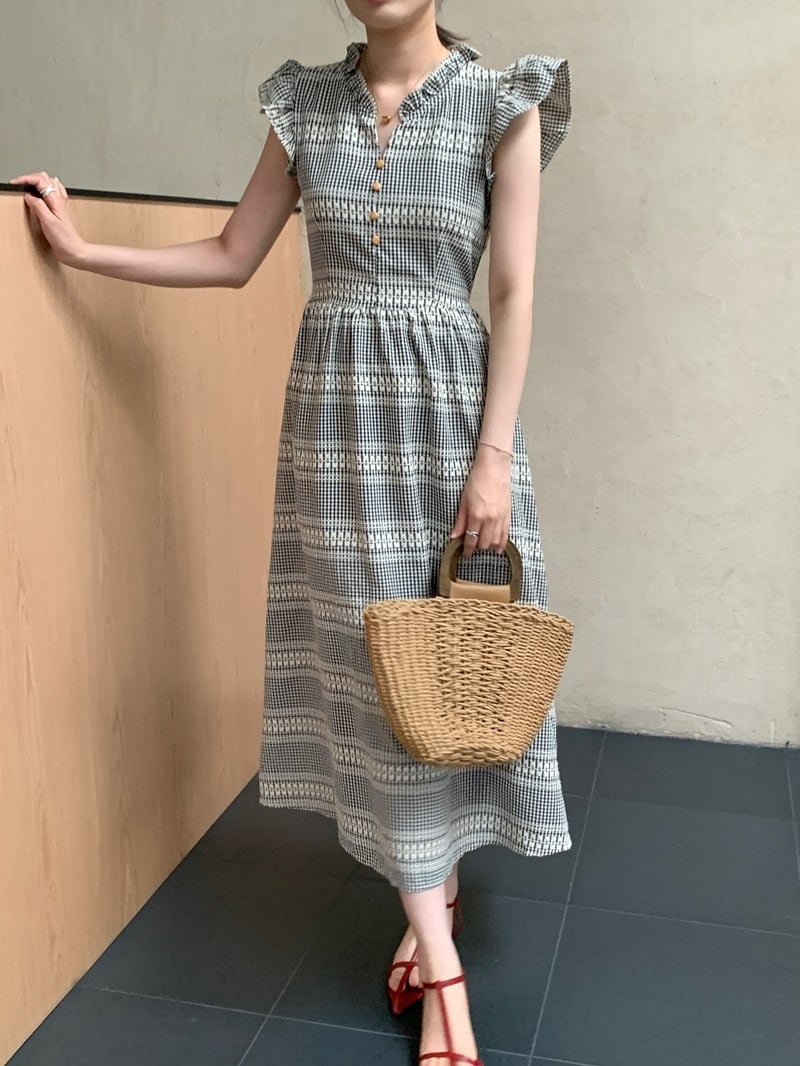 【dress】フリルワンピース　M24461