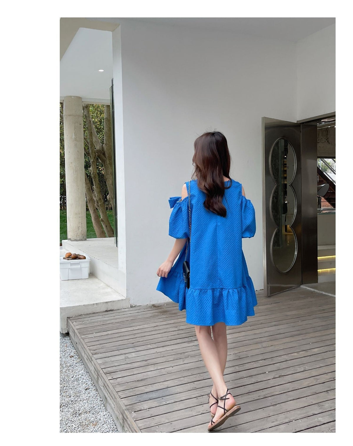 【dress】オフショルダーワンピース　M24571