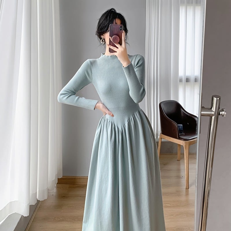 【dress】ニットワンピース　M26190