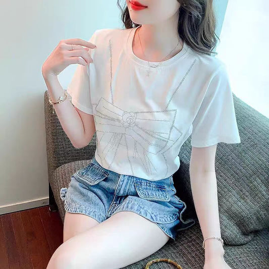 【tops】ラウンドネックTシャツG22512