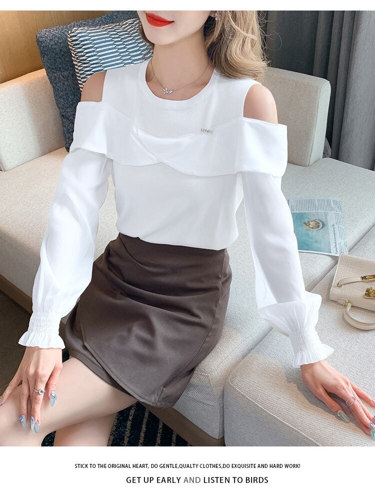 【tops】オフショルダートップス　M29037