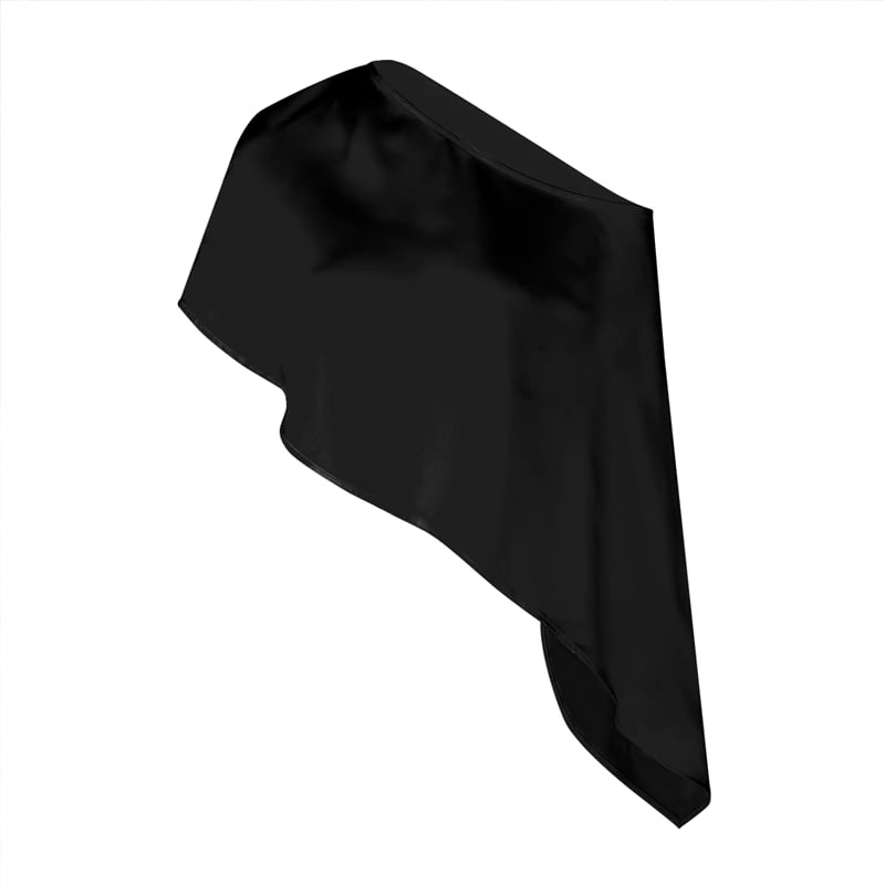【tops】ワンショルダーサテントップス Q8507