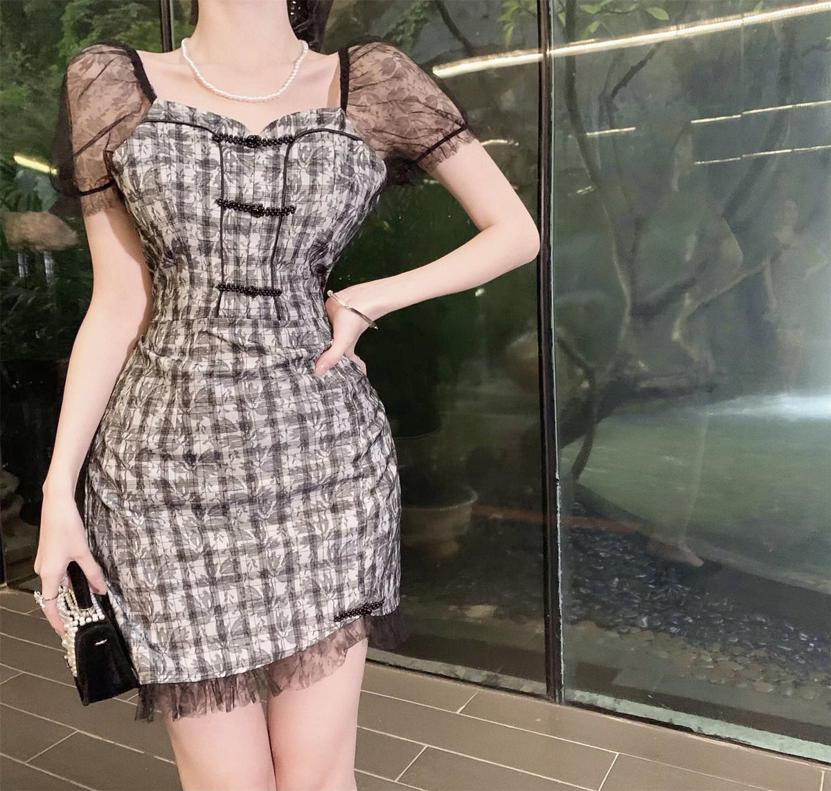 【dress】レースワンピース　M24156