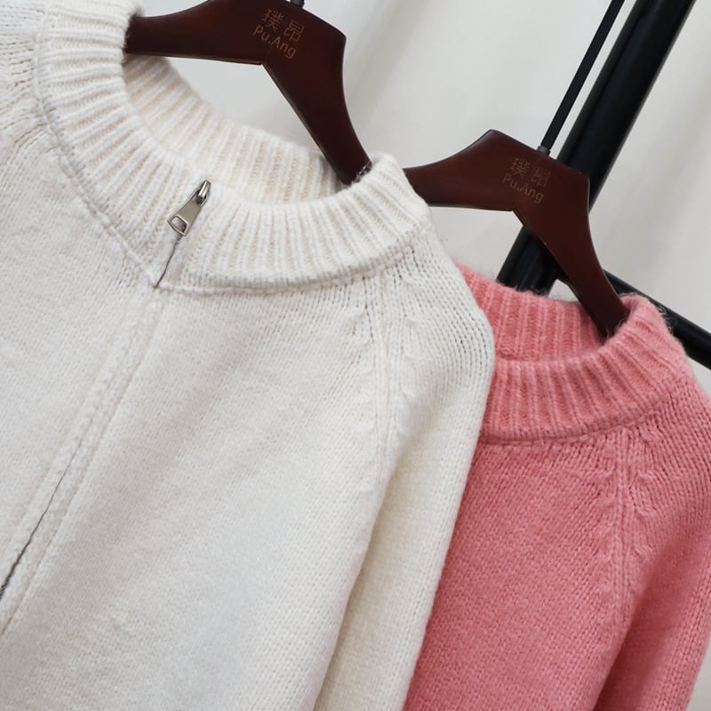 【outer】ニットカーデ　M25472