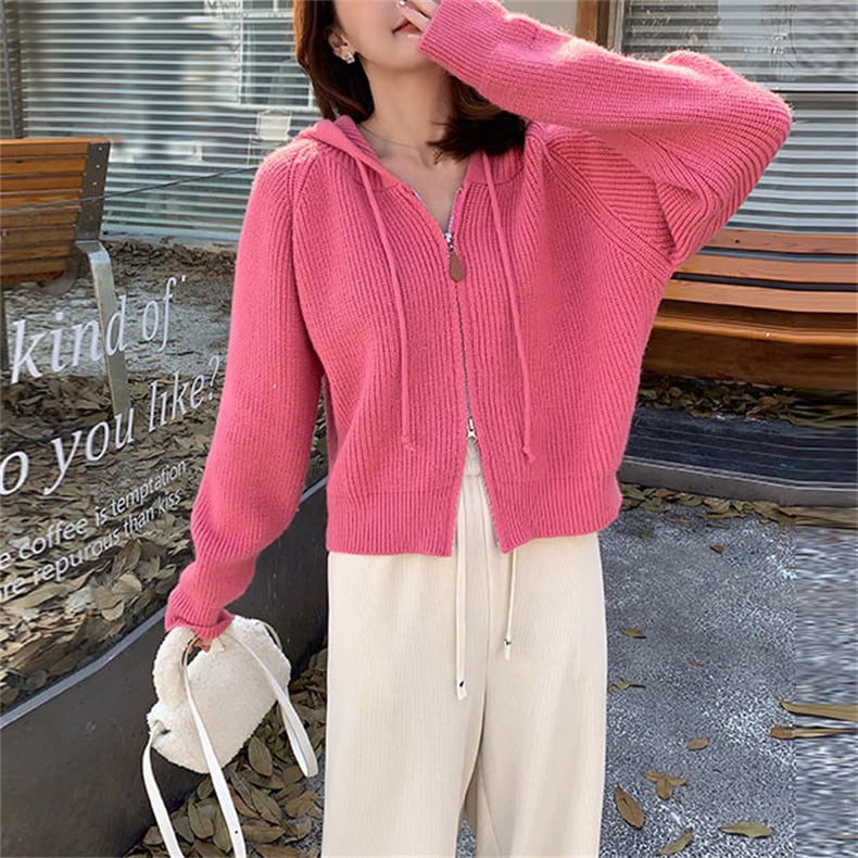【outer】Wジップニットカーデ　M25980