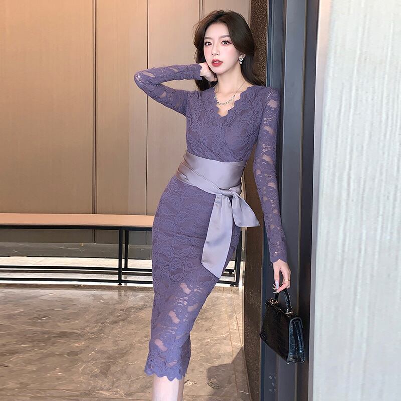 【dress】レースワンピース　M28892
