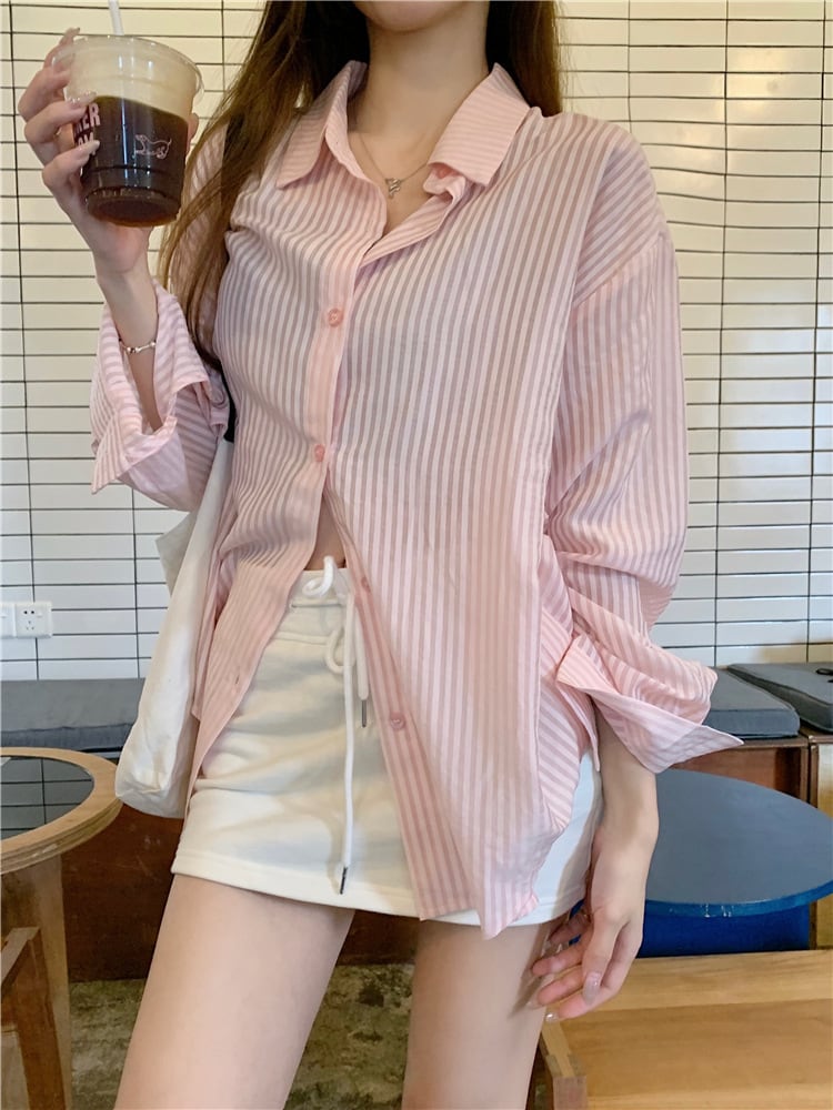 【tops】紫外線対策シャツ　M24234