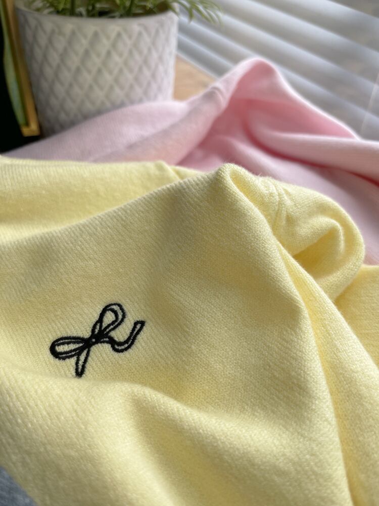 【outer】リボン刺繍カーディガン     N2825