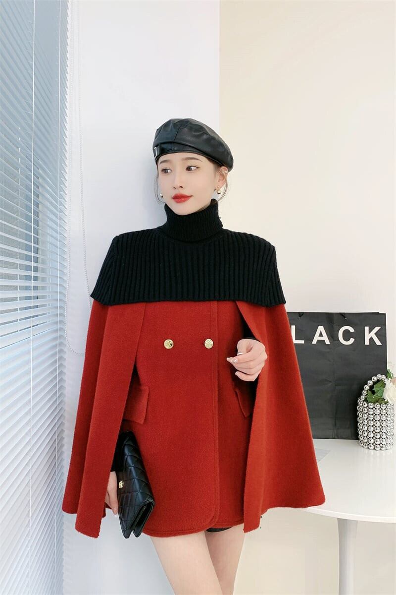 【outer】2点セットケープコート　N2761