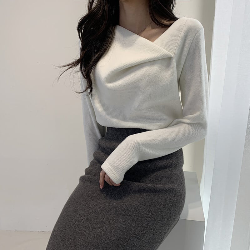 【tops】人気ニットトップス　M26661
