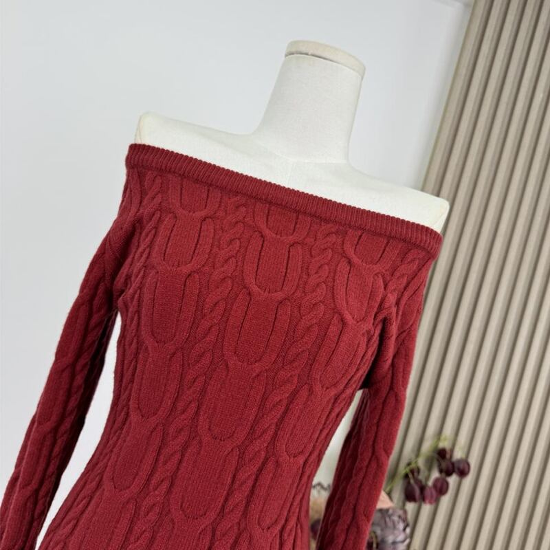【tops】2wayニットトップス Q7620