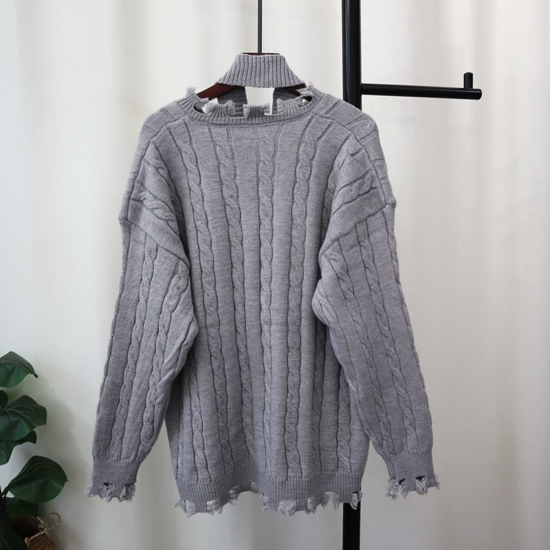 【tops】ニットセーター　M27560