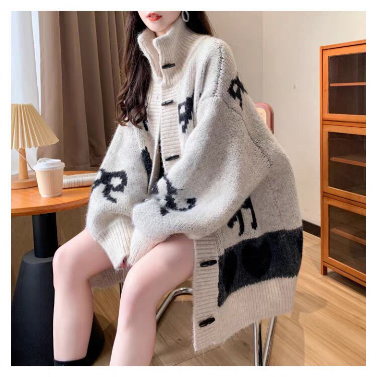 【outer】ニットカーデ　M28167